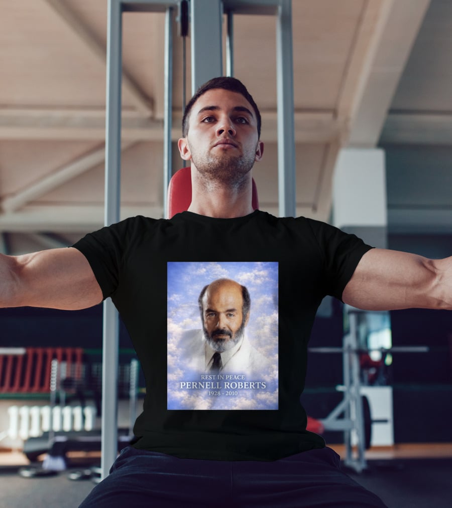 Rest In Peace Pernell Roberts 1928 2010 Memorial T-Shirt