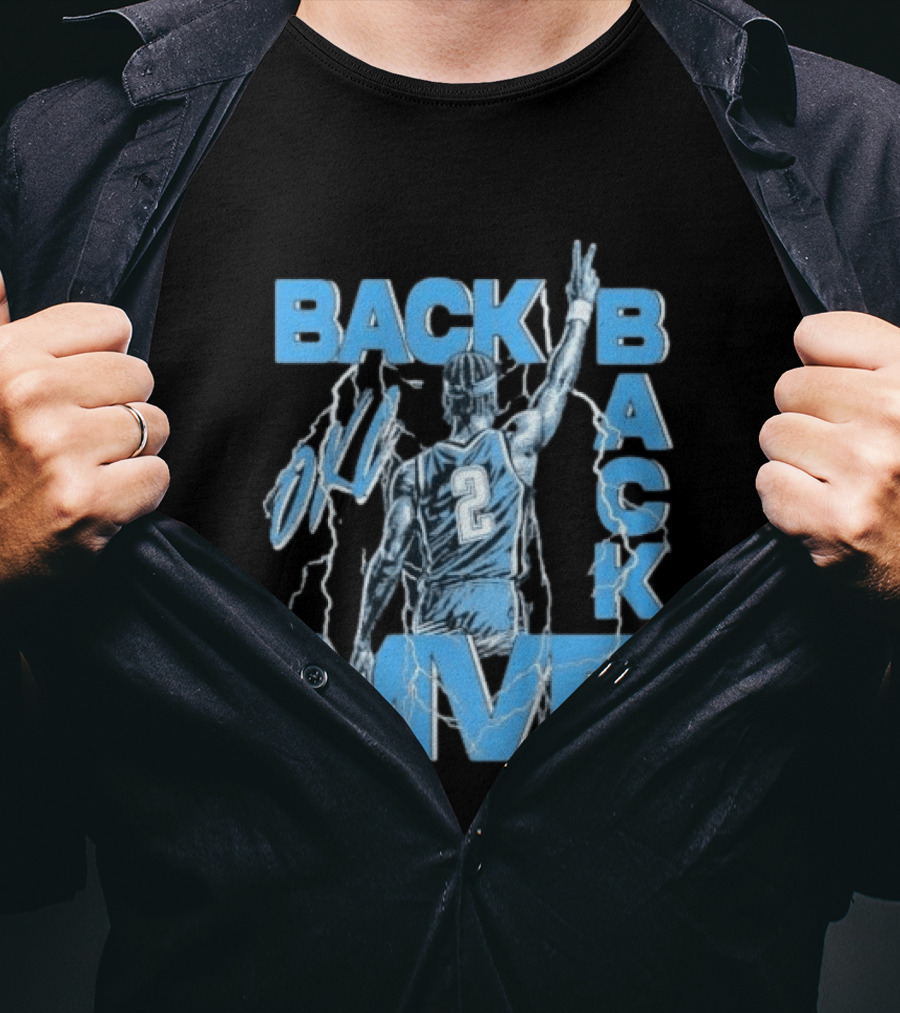 Back To Back MVP Shai Gilgeous Alexander Lightning Number 2 T-Shirt
