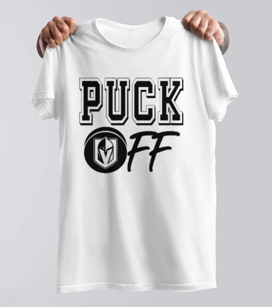 Vegas Golden Knights Puck Off Hockey Fan T-Shirt