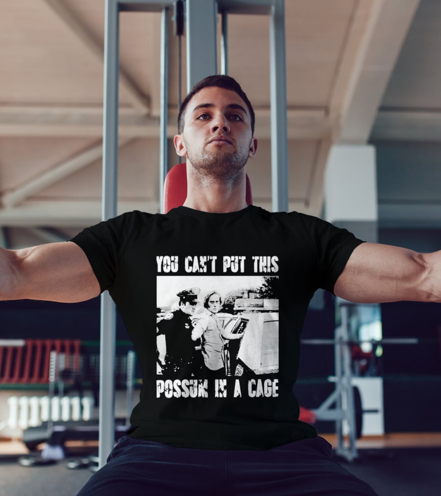 You Can't Put This Possum In A Cage Funny Meme Nostalgic Humor T-Shirt