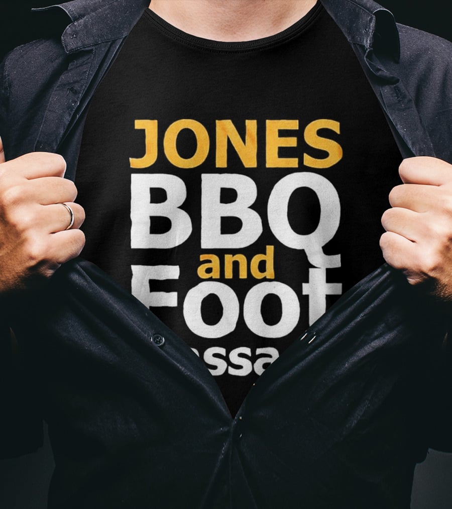 Jones BBQ And Foot Massage Viral Humor Comedy Sketch T-Shirt