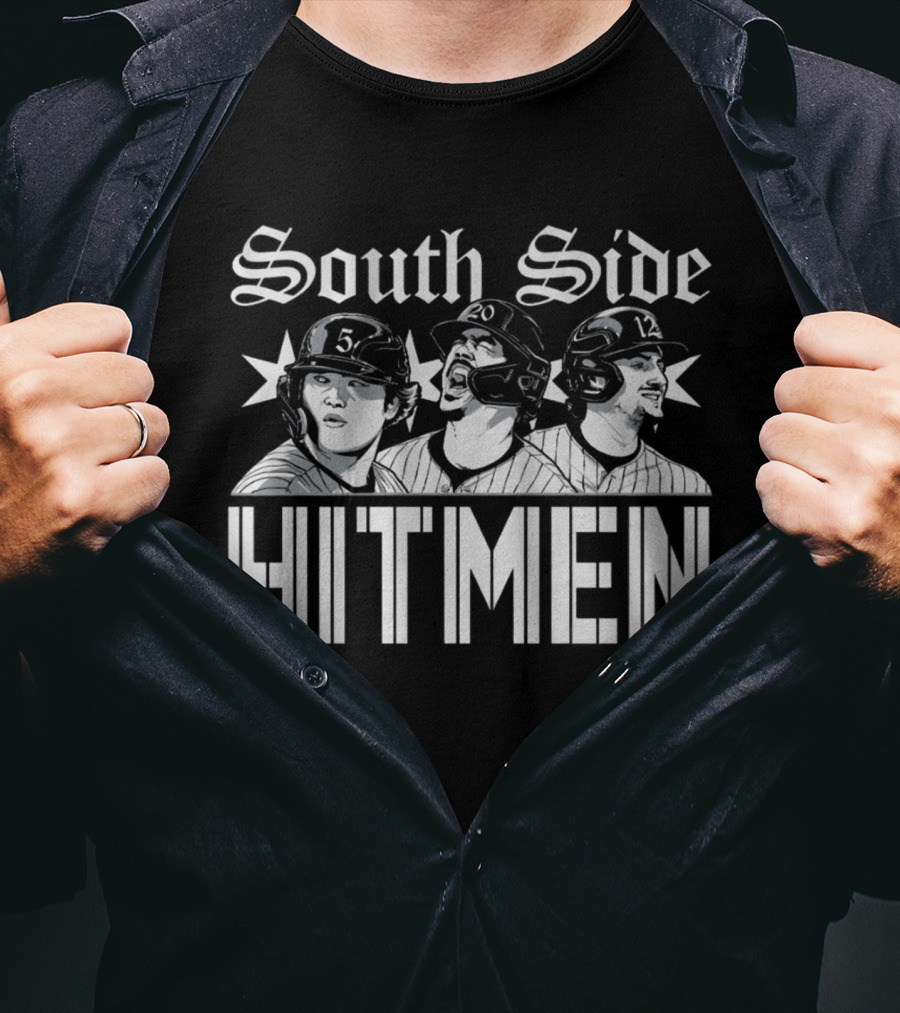 South Side Hitmen Munetaka Murakami Colson Montgomery Miguel Vargas Baseball T-Shirt