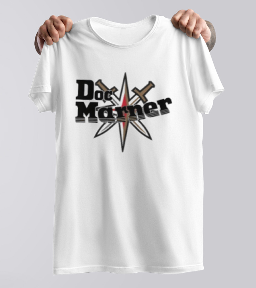 Doc Marner Swords Icon Starburst T-Shirt