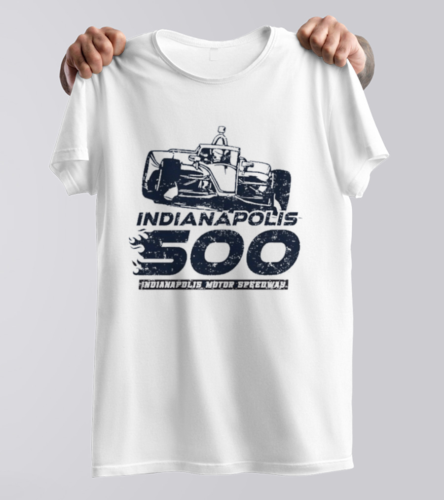 Indianapolis 500 Indianapolis Motor Speedway Racing Car T-Shirt