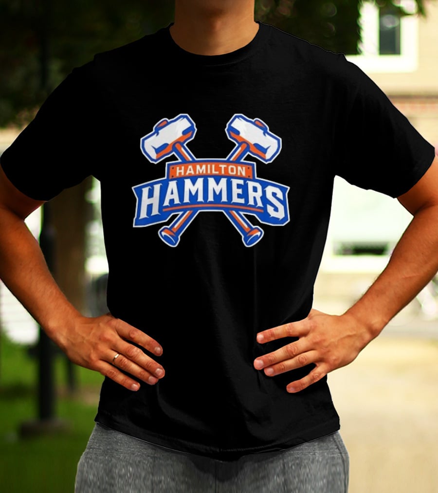 Hamilton Hammers Crossed Mallets T-Shirt