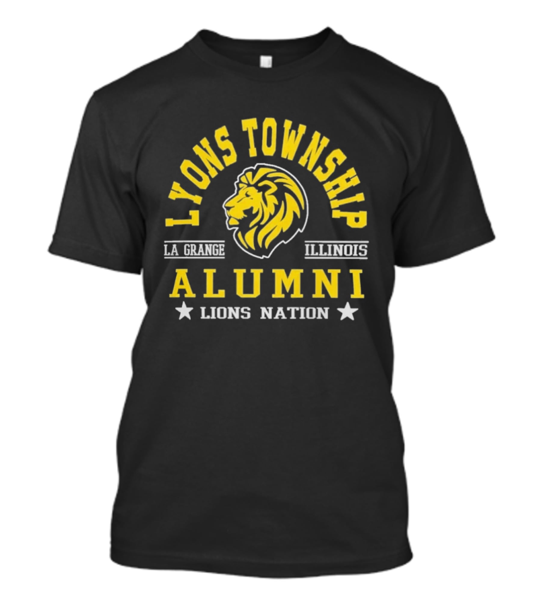 Lyons Township La Grange Illinois Alumni Lions Nation T-Shirt
