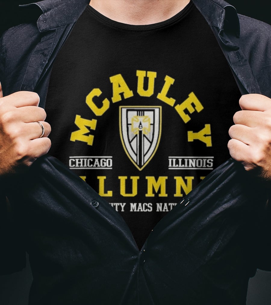 Mcauley Alumni Chicago Illinois Mighty Macs Nation T-Shirt