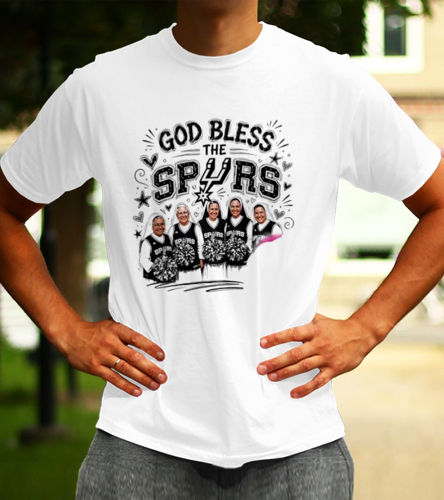 God Bless The Salesian Sisters Spurs Supporters T-Shirt