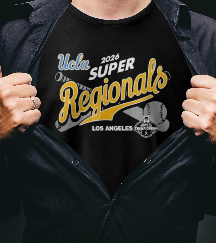 Ucla Bruins 2026 Super Regionals Los Angeles Softball T-Shirt