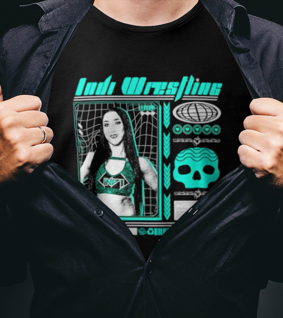 Indi Hartwell Wrestling INDXT Skulls Most Won't Quit T-Shirt