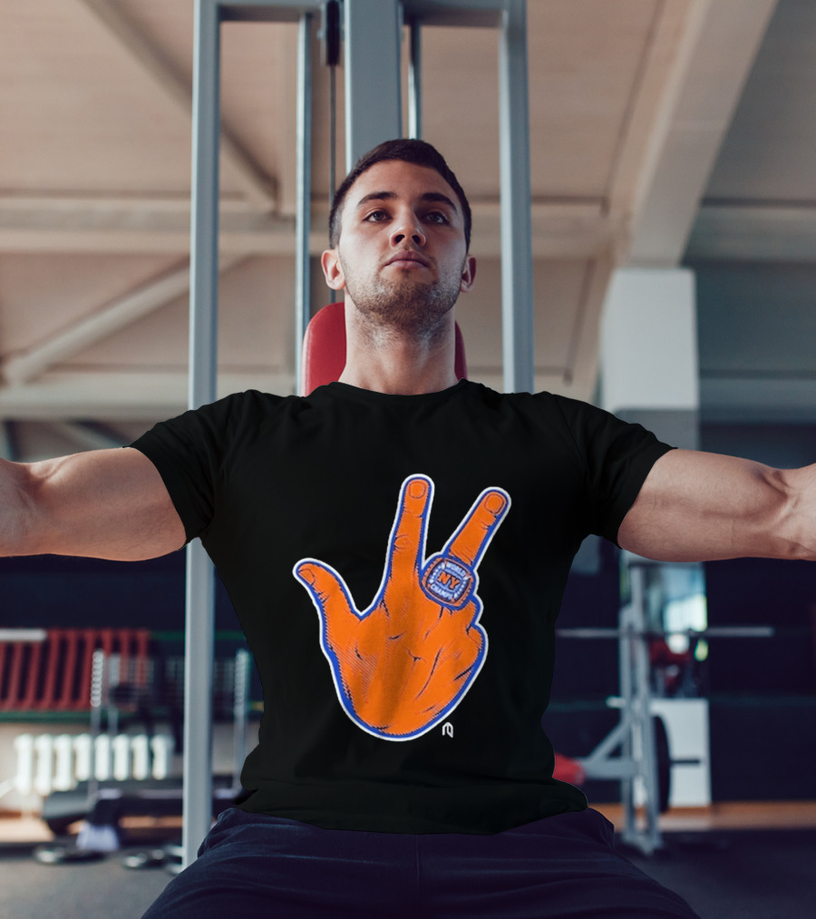 World Champion NY Ring Finger Gesture T-Shirt