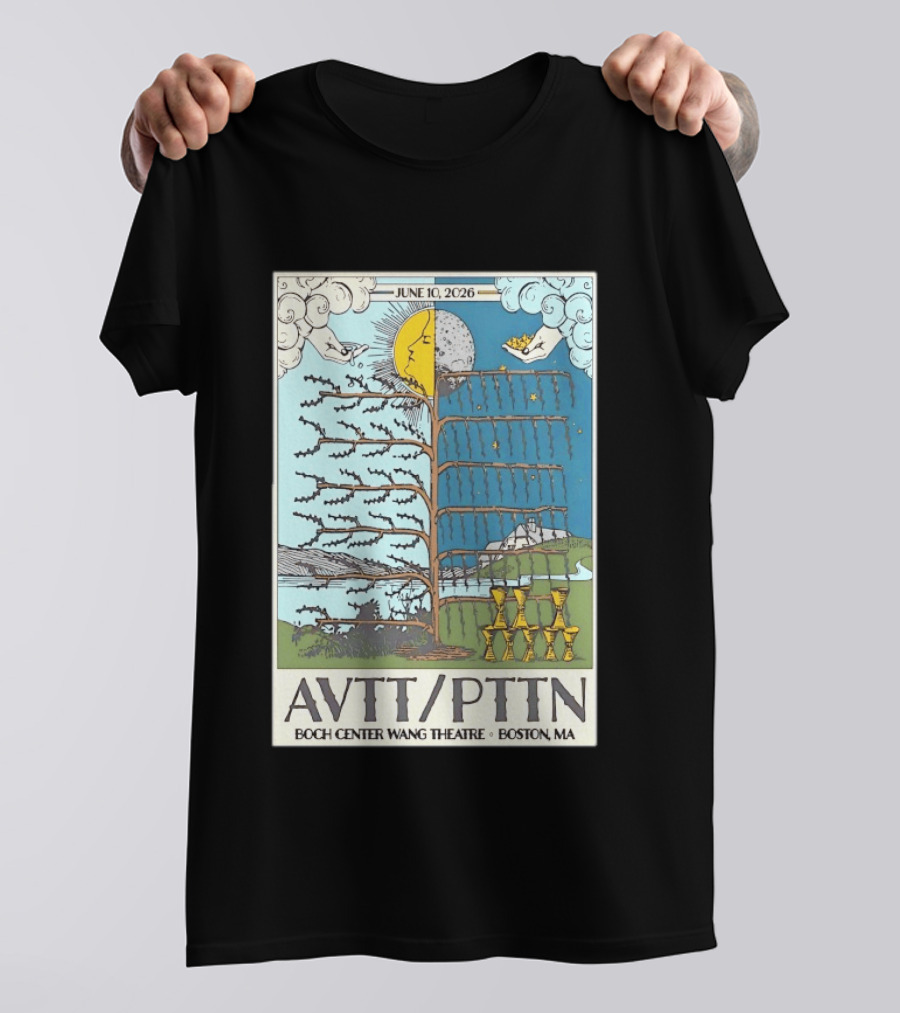 June 10 2026 AVTT PTTN Boch Center Wang Theatre Boston MA Concert T-Shirt