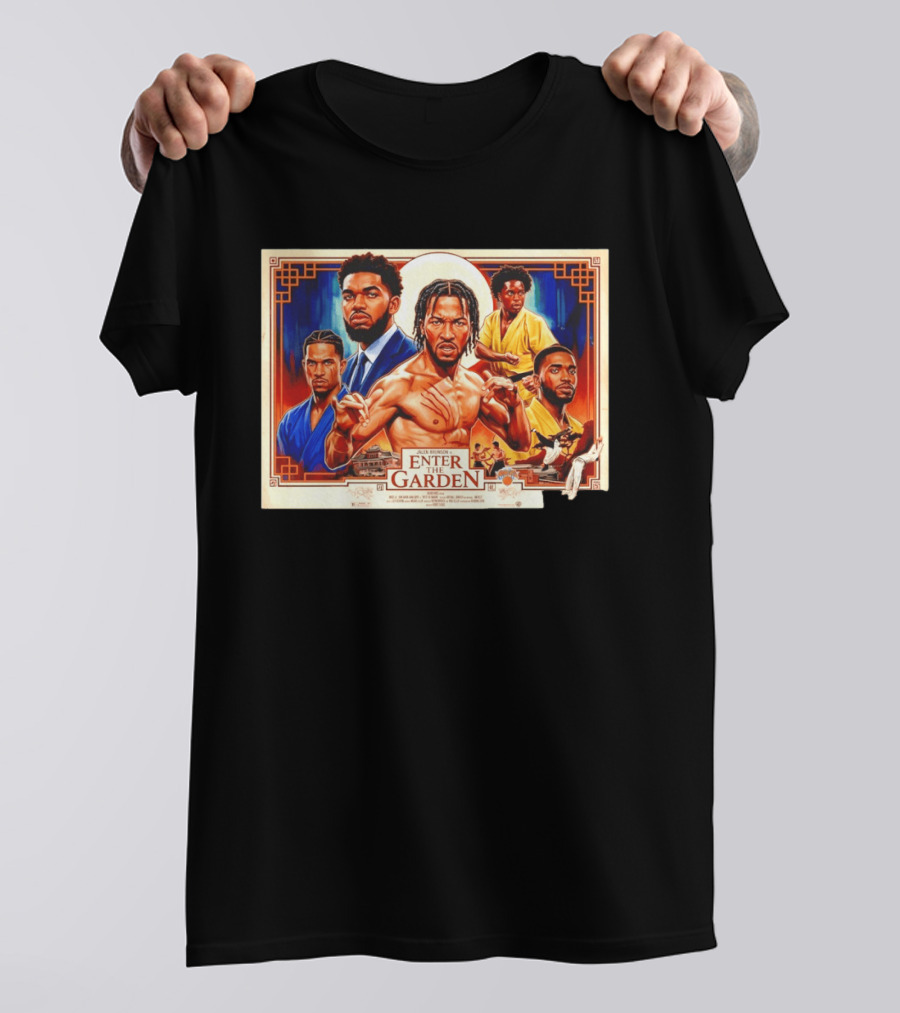 Jalen Brunson Enter The Garden New York Knicks Basketball Enter The Dragon T-Shirt
