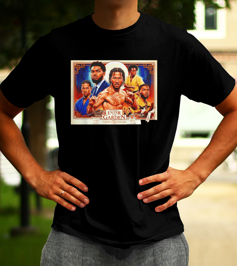 Jalen Brunson Enter The Garden New York Knicks Basketball Enter The Dragon T-Shirt