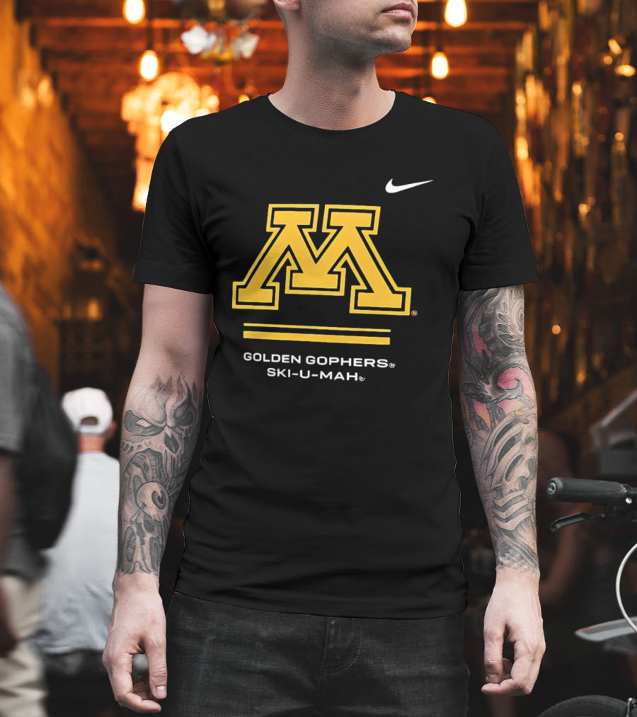 Minnesota Golden Gophers M Ski U Mah Nike T-Shirt