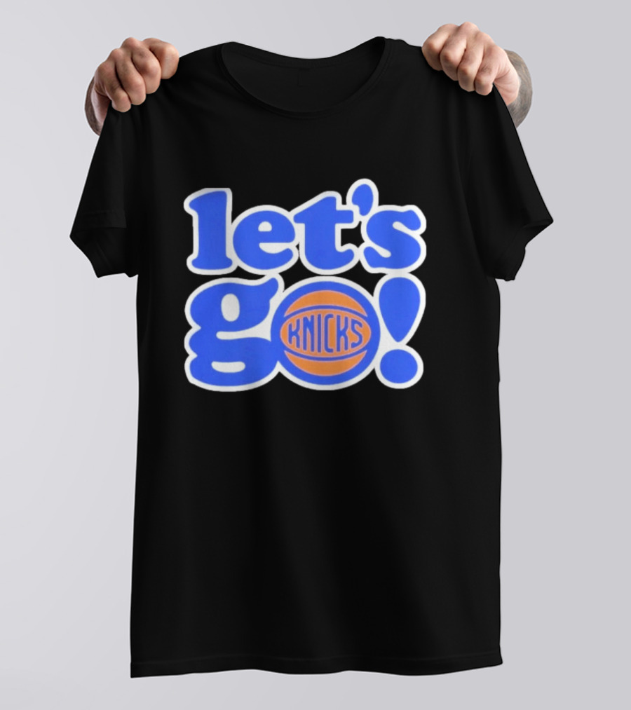 New York Knicks Let's Go NBA 2026 Celebration T-Shirt