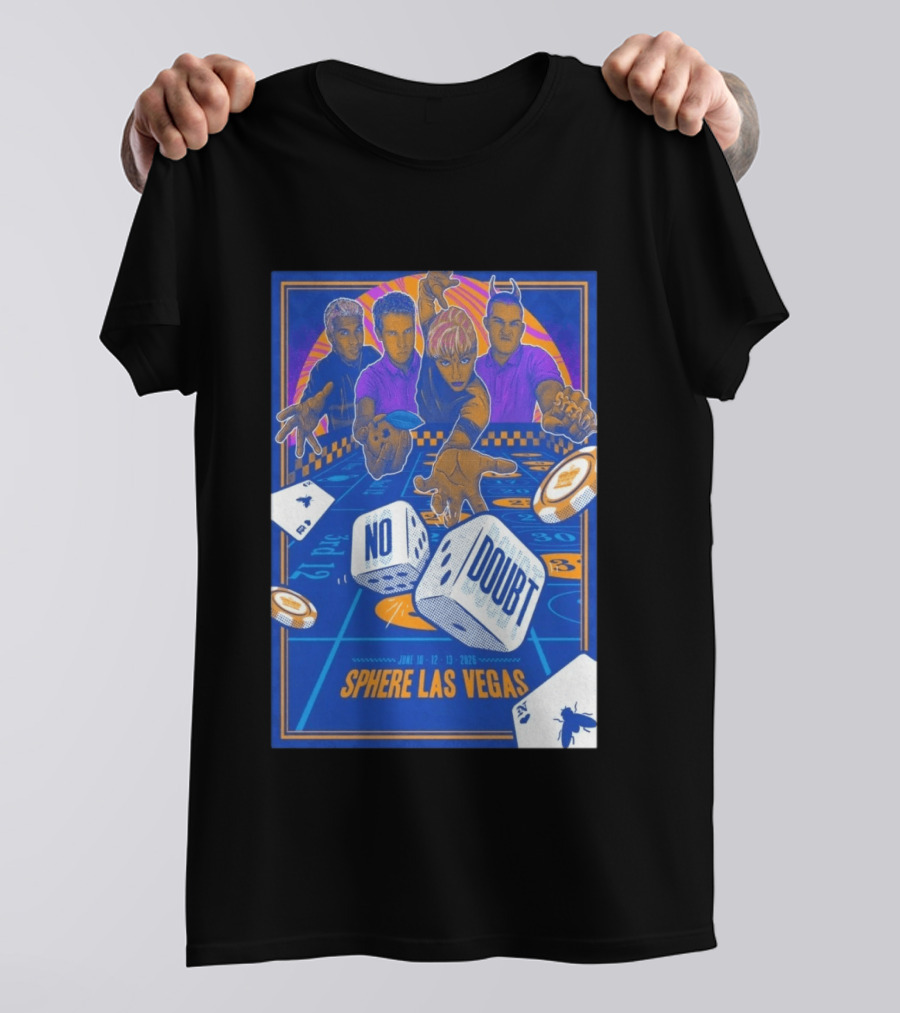 No Doubt June 10 12 13 2026 Sphere Las Vegas Casino T-Shirt