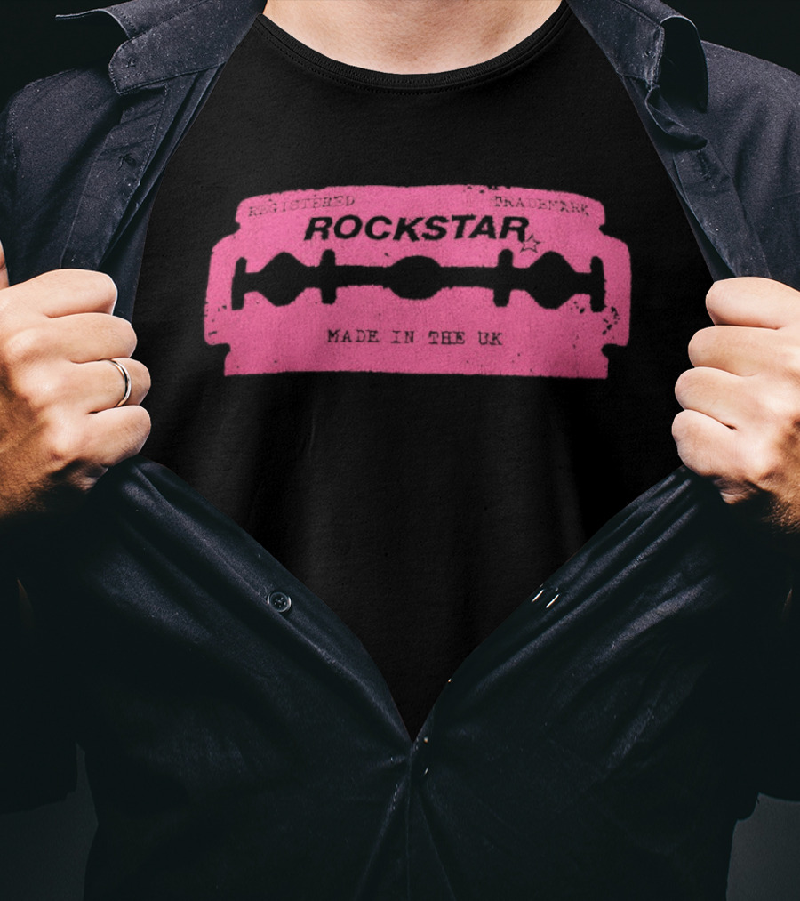 Rockstar Razor Blade Made In The UK T-Shirt