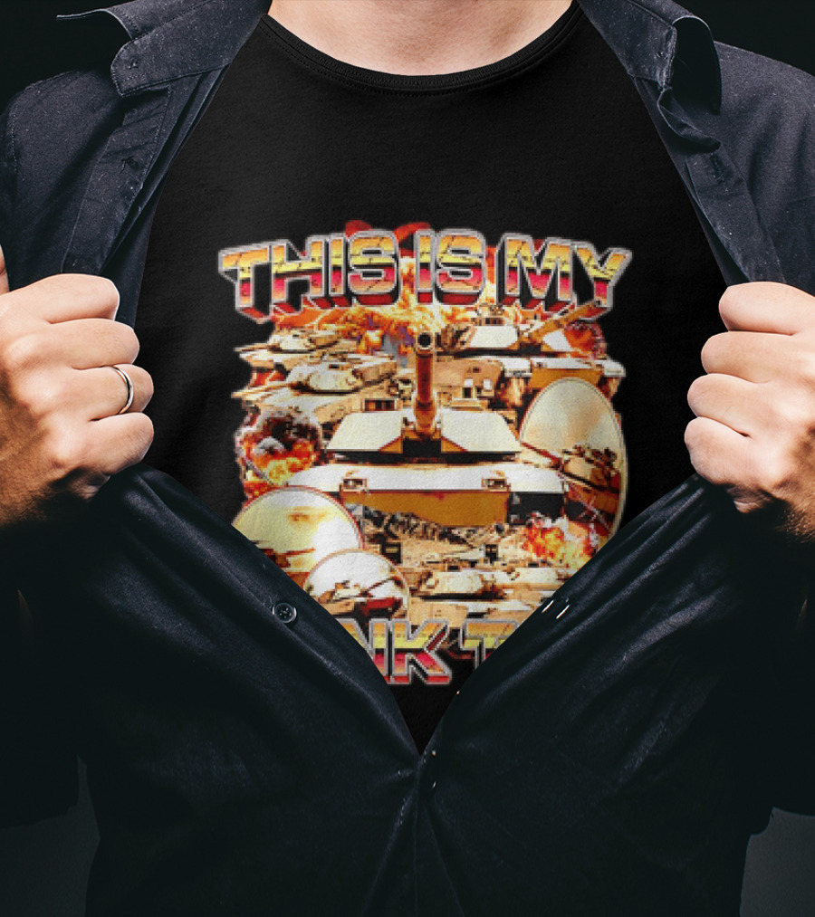 This Is My Military Tanks Army Humor T-Shirt