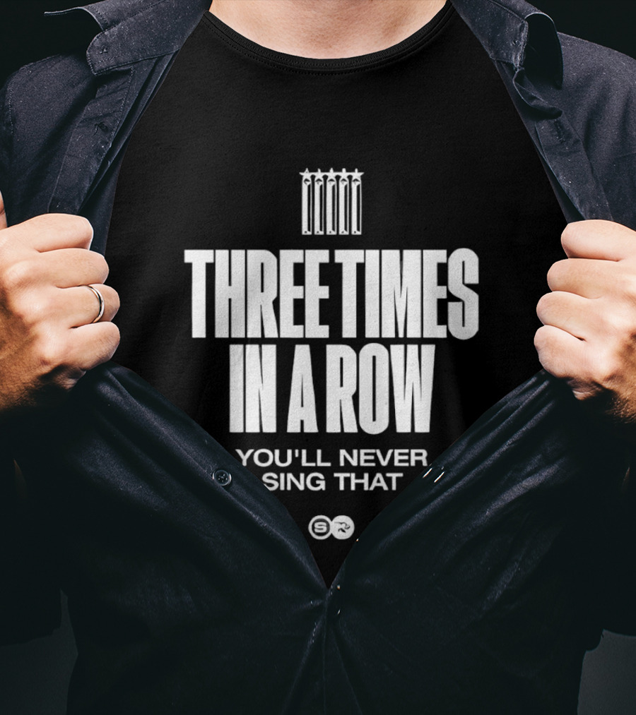 Three Times In A Row You'll Never Sing That GQ T-Shirt