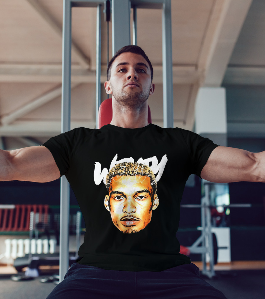 Victor Wenby Bold Basketball Star Big Head T-Shirt