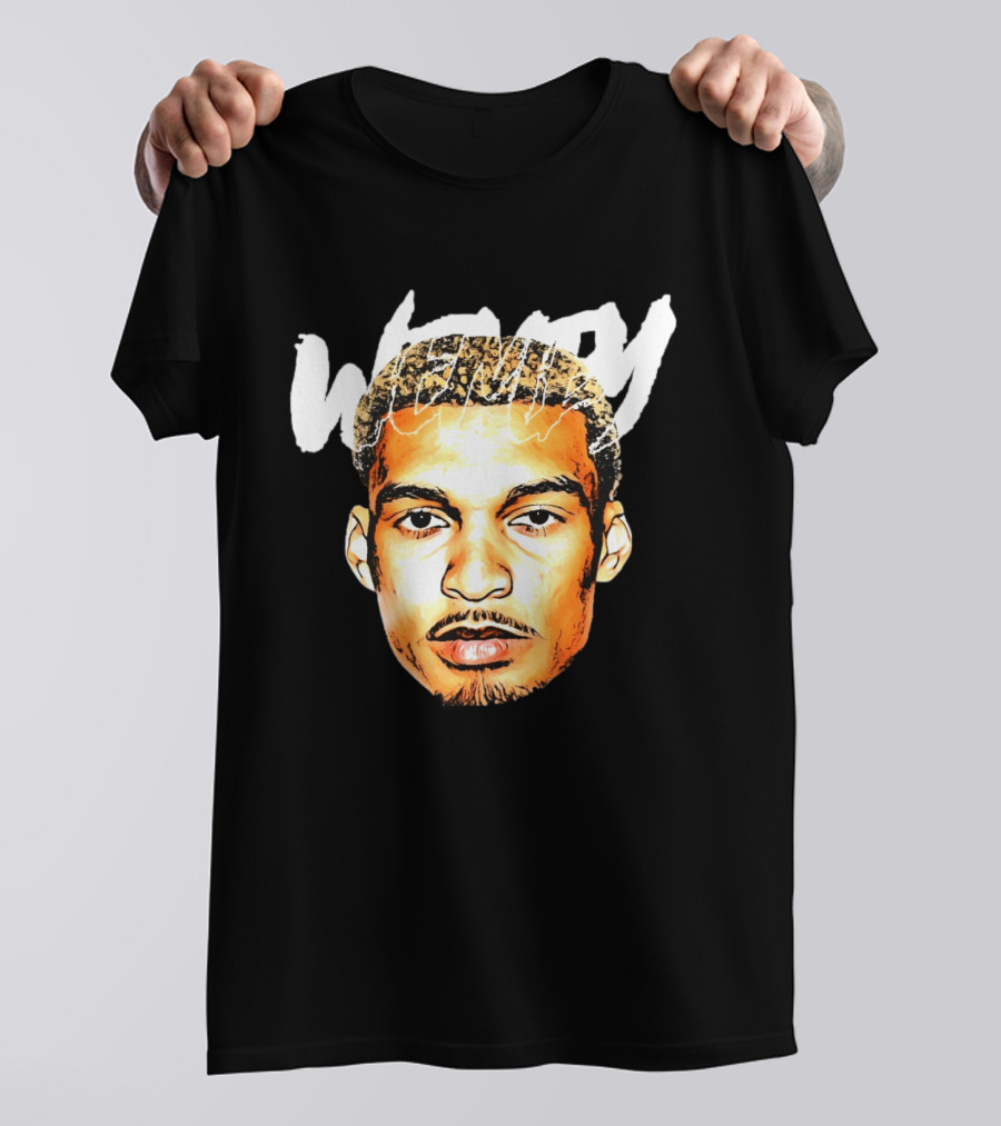 Victor Wenby Bold Basketball Star Big Head T-Shirt