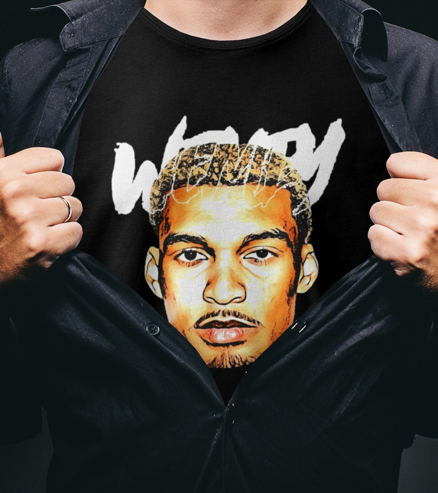 Victor Wenby Bold Basketball Star Big Head T-Shirt