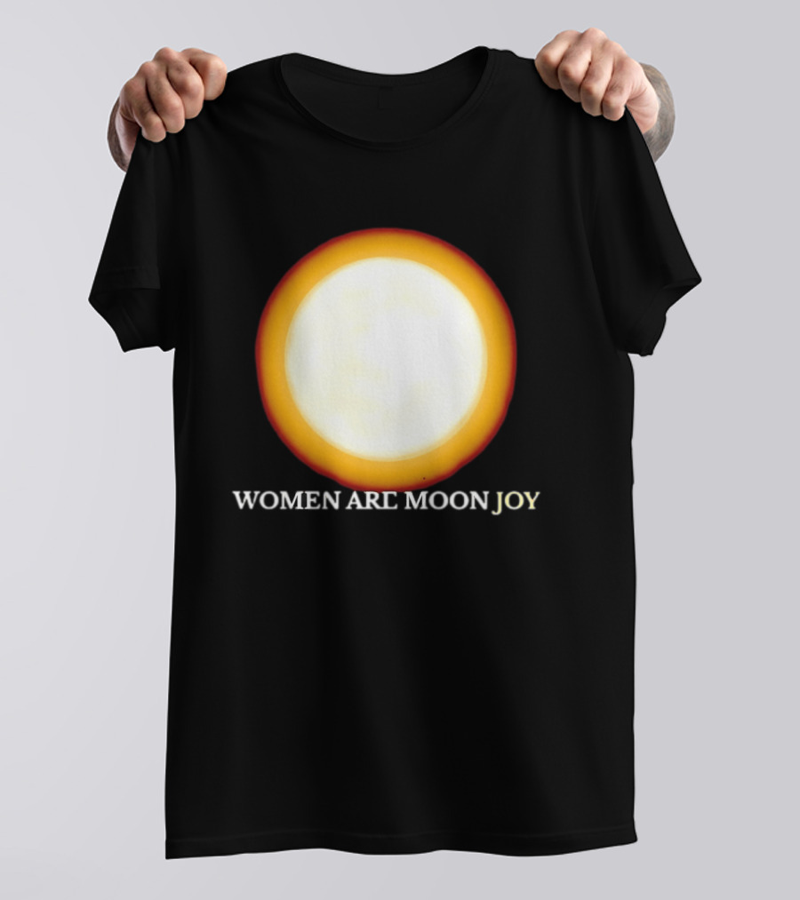 Women Are Moon Joy Full Moon Glow T-Shirt