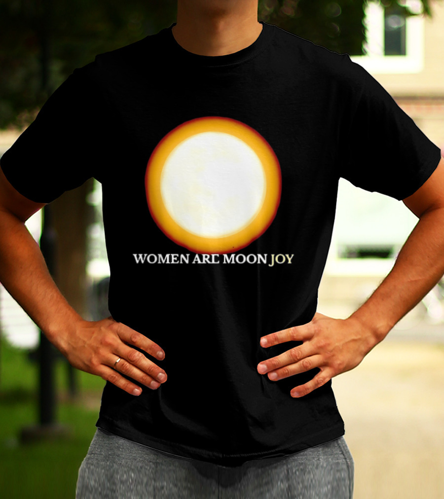 Women Are Moon Joy Full Moon Glow T-Shirt