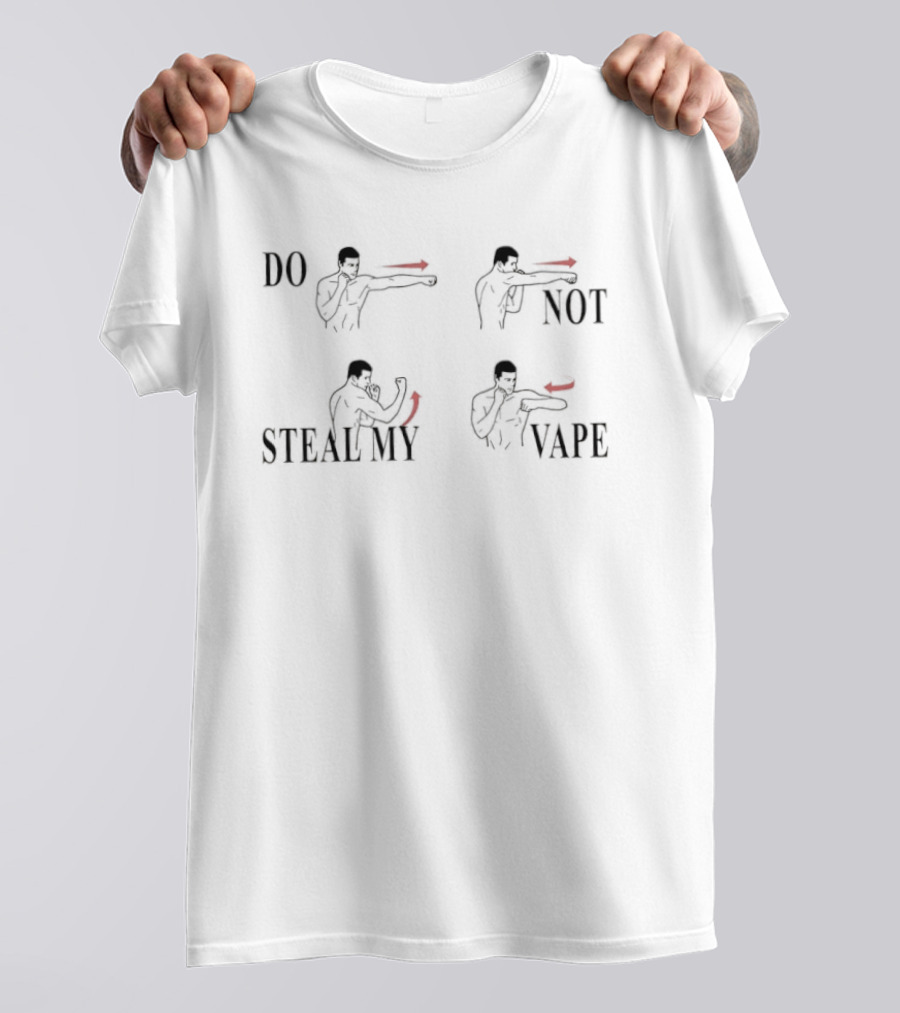 Do Not Steal My Vape Boxing T-Shirt