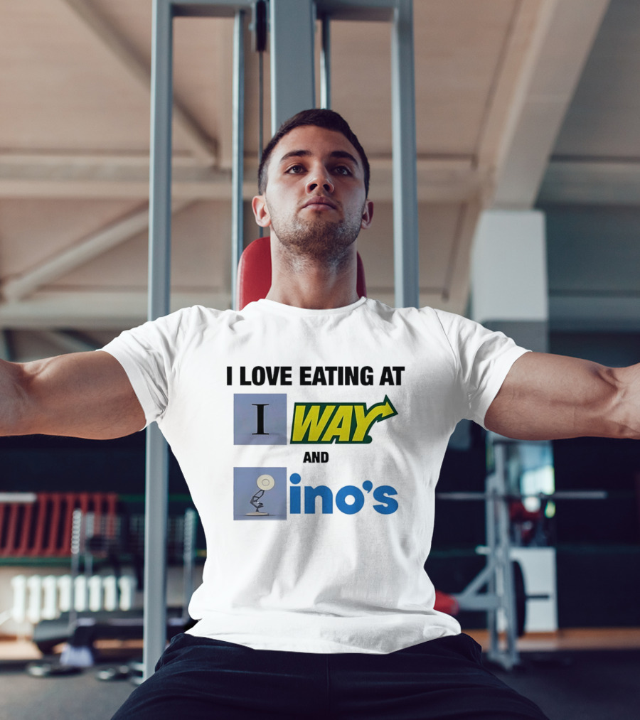 I Love Eating At IWAY And Ino's Lamp T-Shirt