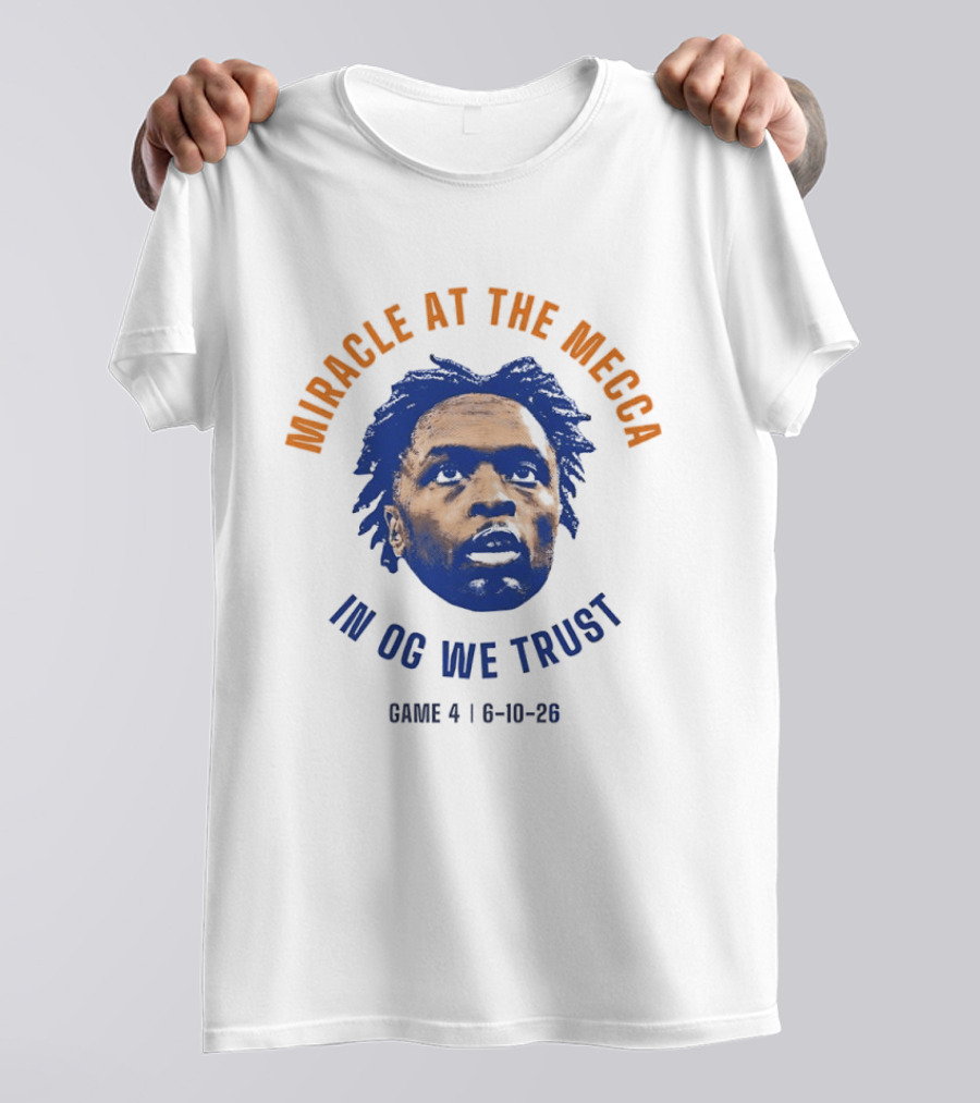 Miracle At The Mecca In OG We Trust Knicks Beat Spurs Game 4 6 10 26 T-Shirt
