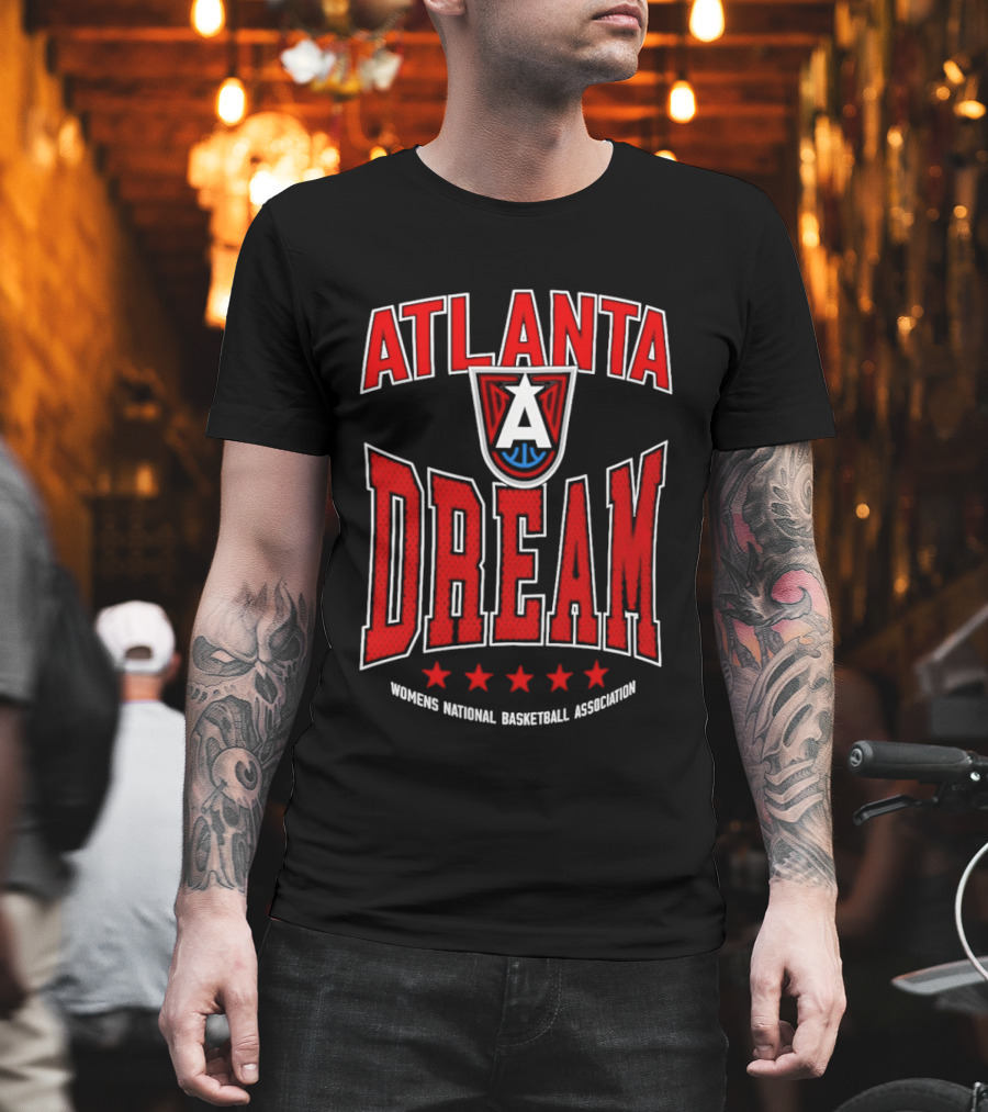 Atlanta Dream WNBA Women's National Basketball Association 2026 Starter Center Squeeze T-Shirt