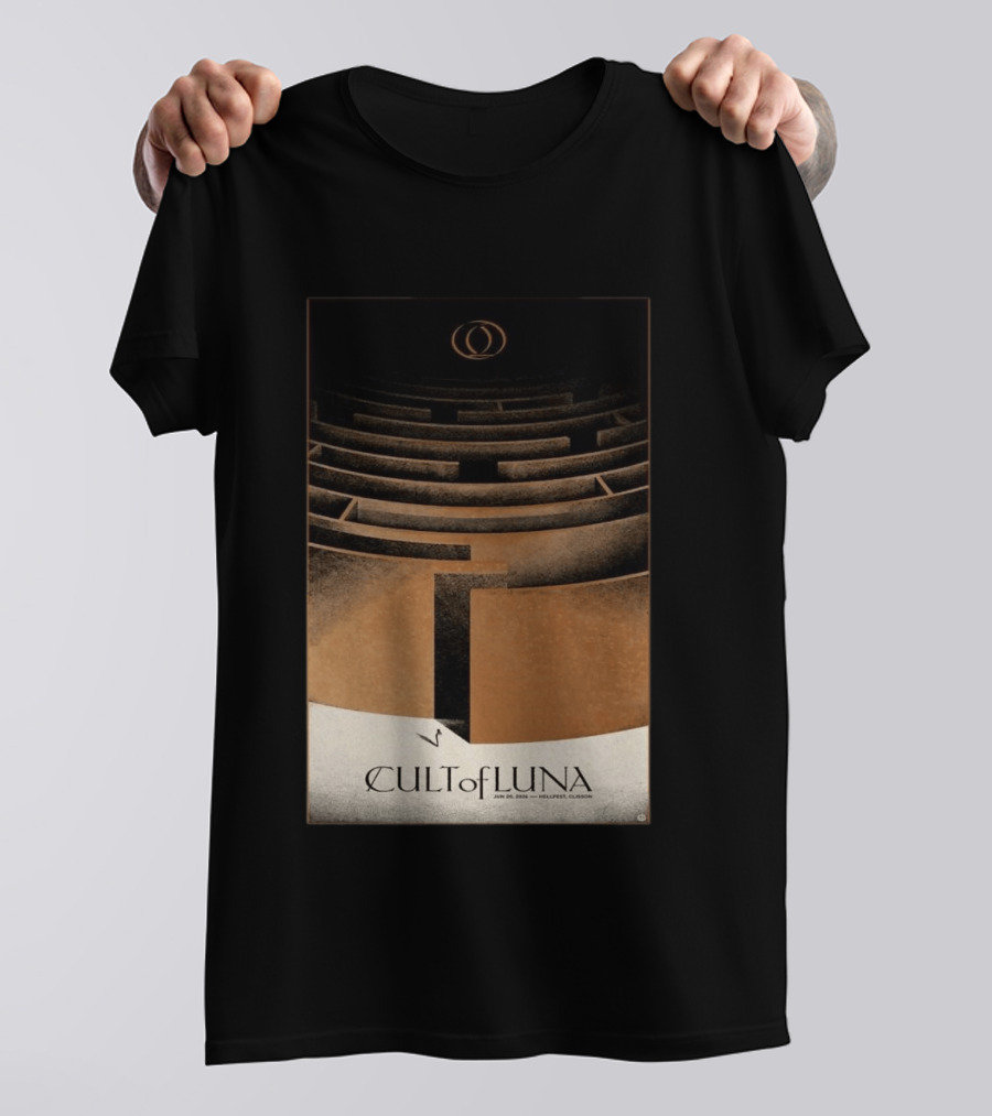 Cult Of Luna Jun 20 2026 Hellfest Clisson Exclusive Maze T-Shirt