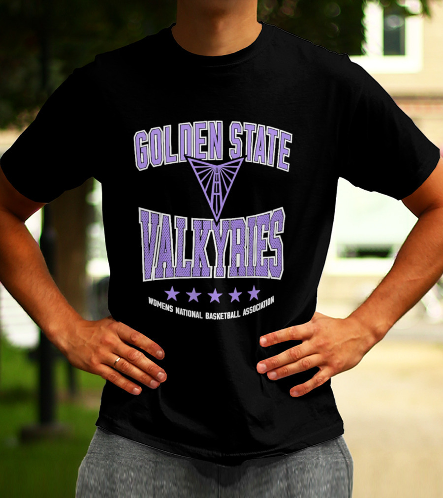 Golden State Valkyries WNBA 2026 Starter Center Squeeze Women's National Basketball Association T-Shirt