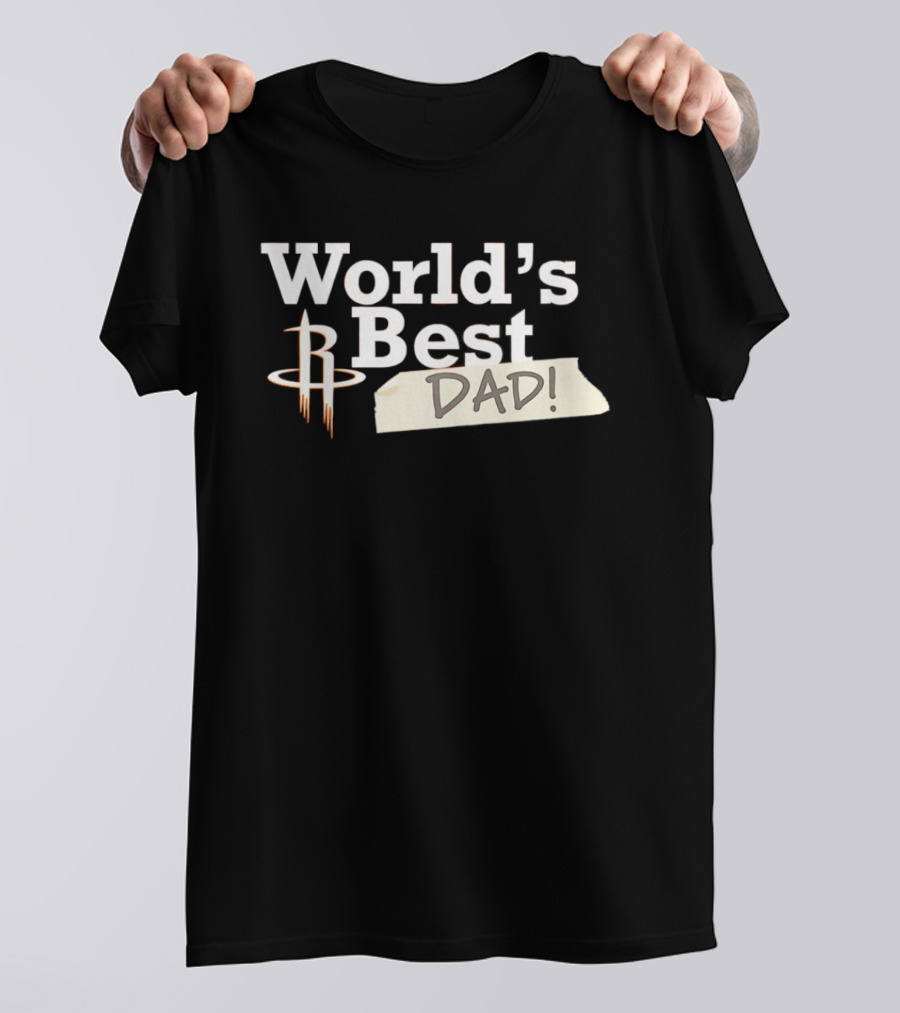 Houston Rockets World's Best Dad 2026 Dad! T-Shirt