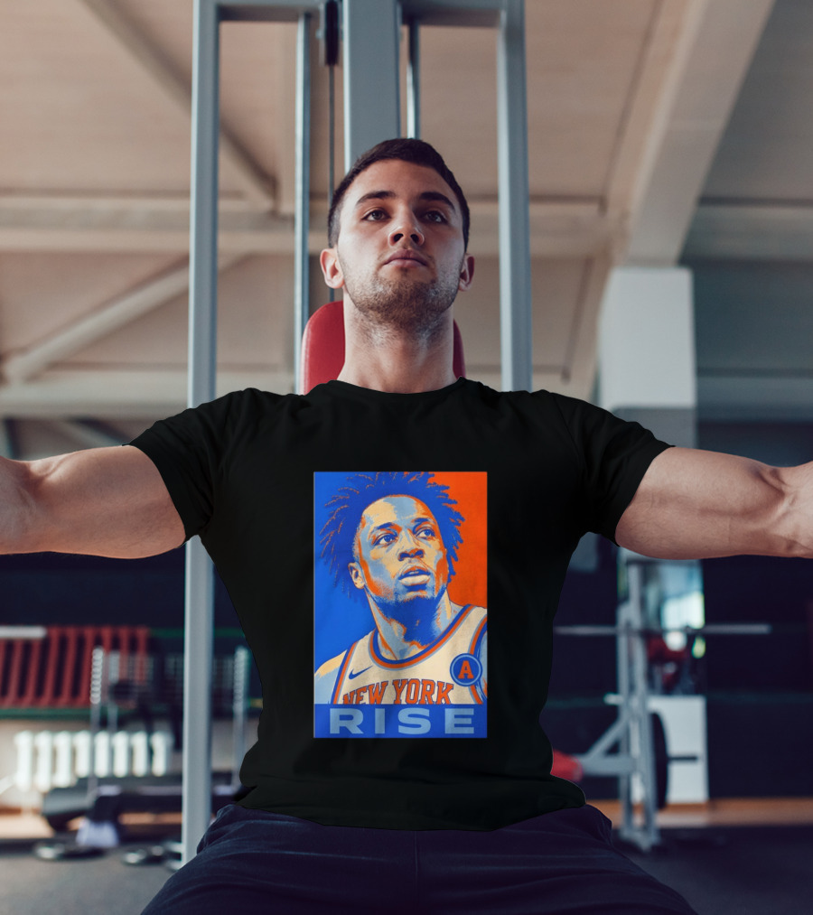 New York Knicks Rise OG Anunoby 2026 NBA Hope T-Shirt