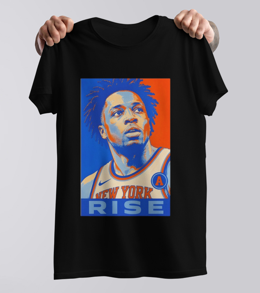 New York Knicks Rise OG Anunoby 2026 NBA Hope T-Shirt