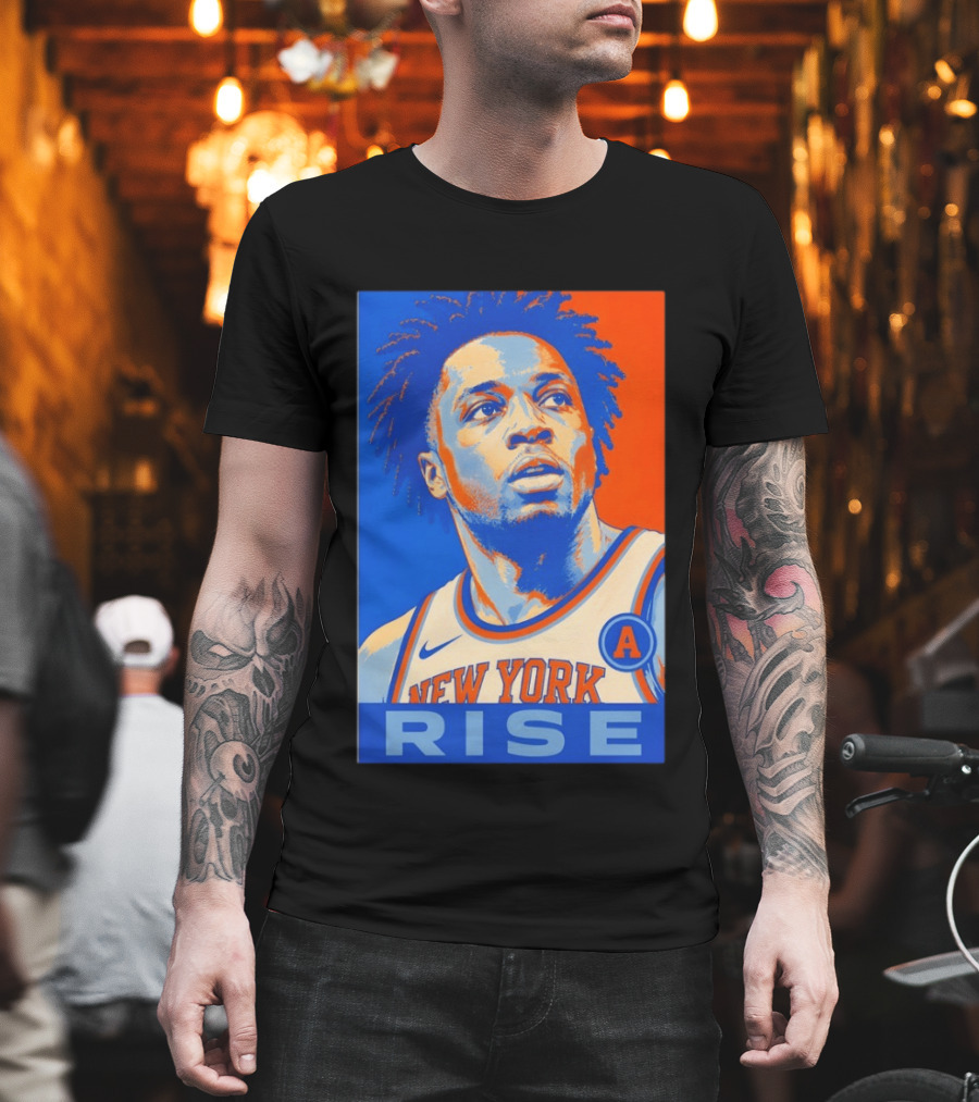 New York Knicks Rise OG Anunoby 2026 NBA Hope T-Shirt