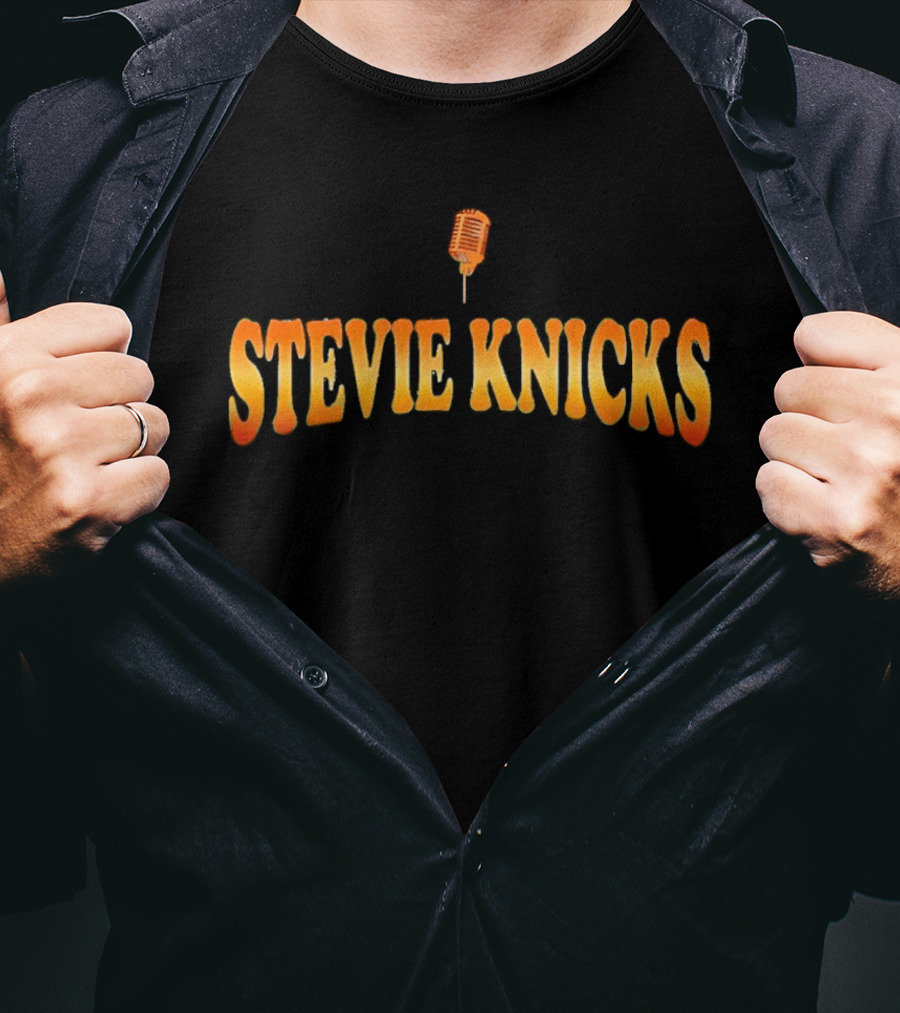 Stevie Knicks Microphone T-Shirt