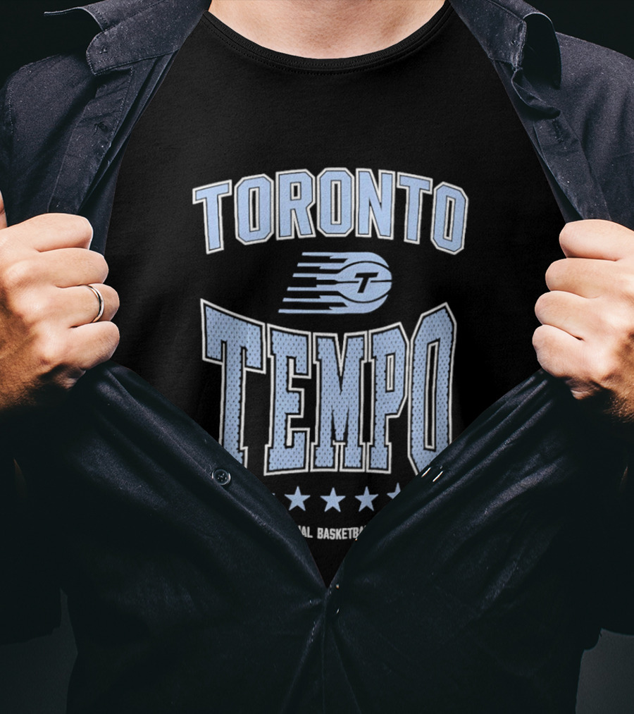 Toronto Tempo WNBA 2026 Women's National Basketball Association Starter Center Squeeze T-Shirt