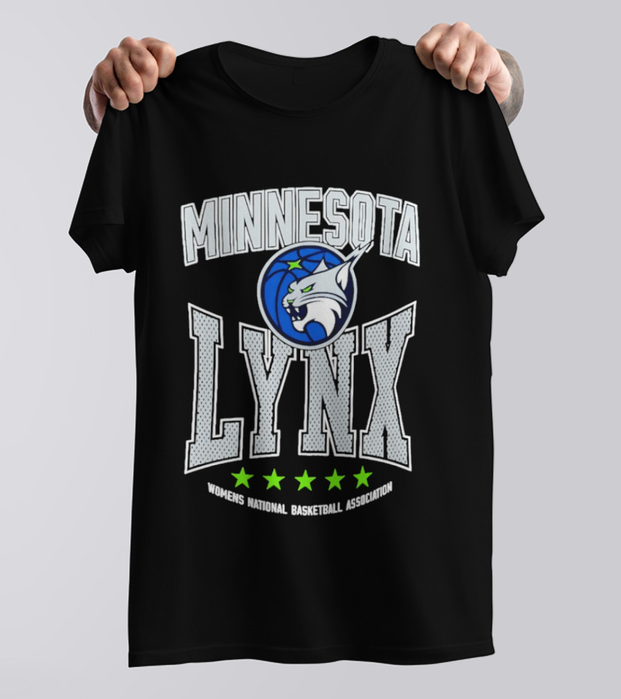 Minnesota Lynx Women's National Basketball Association Stars T-Shirt