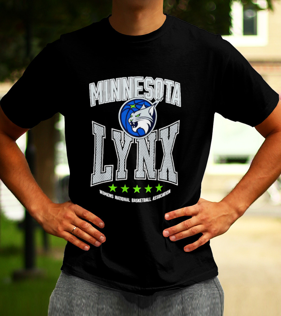 Minnesota Lynx Women's National Basketball Association Stars T-Shirt