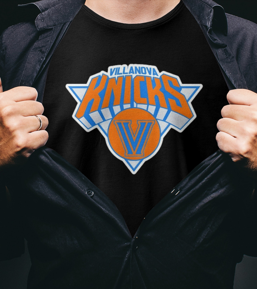 Villanova Knicks New York Basketball Team T-Shirt