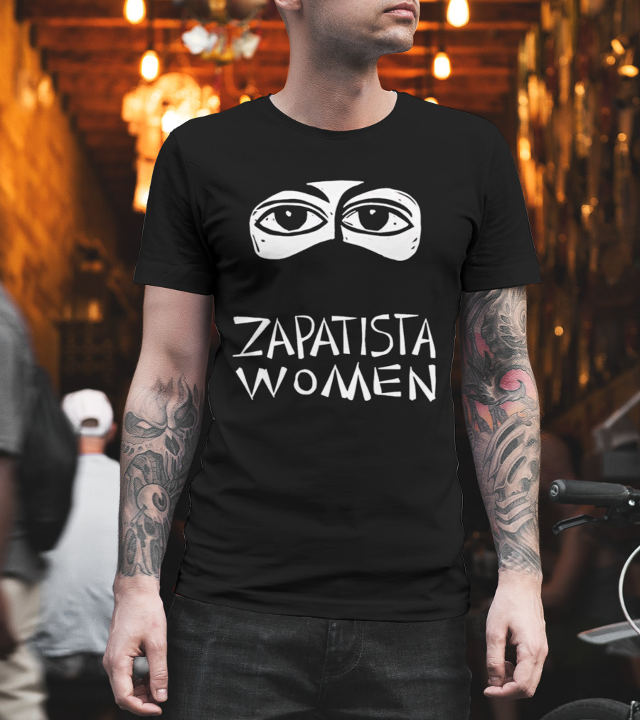 Zapatista Women Eye Iconic Symbol Eyes T-Shirt