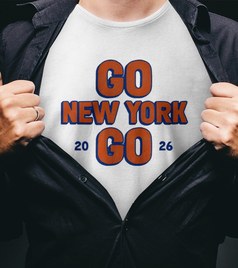 Go New York Go 2026 Knicks Fan T-Shirt