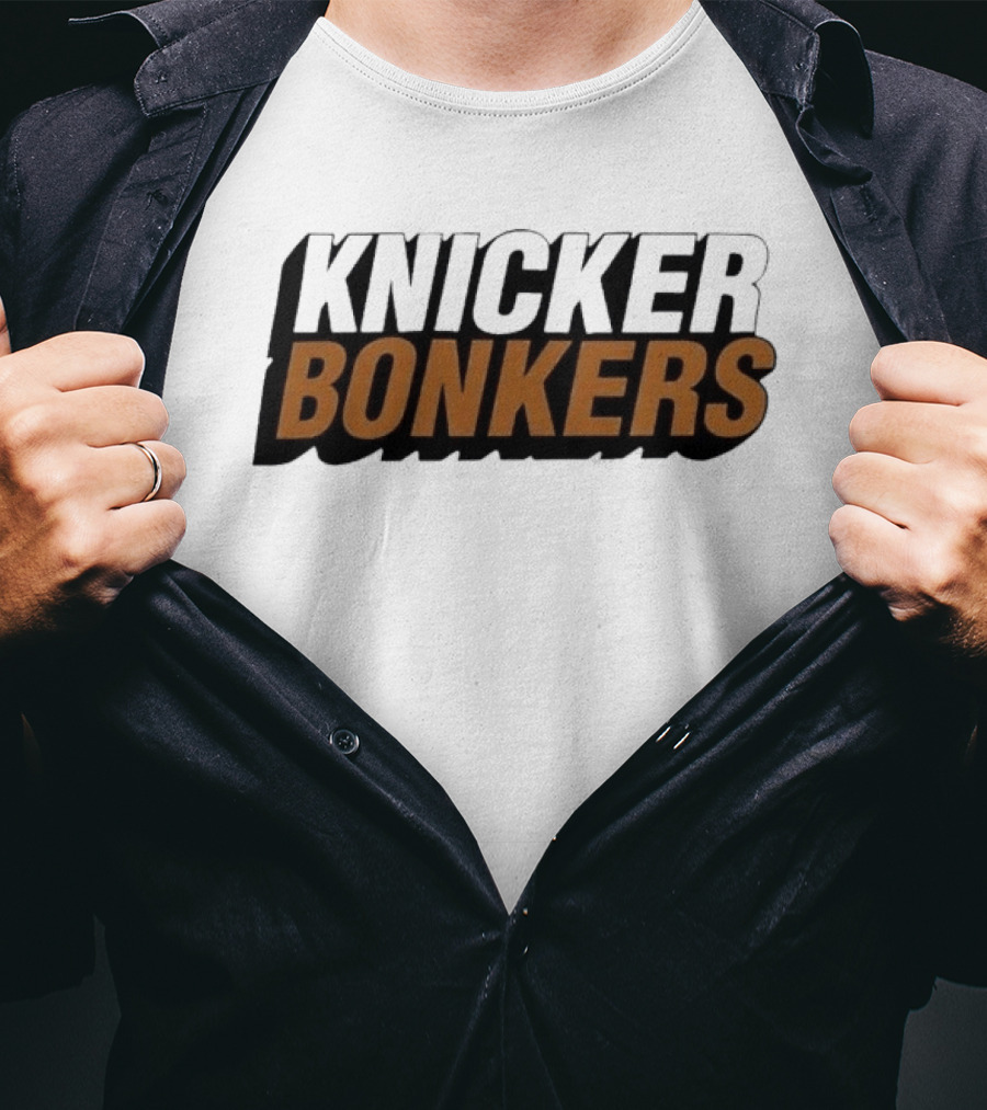Knicker Bonkers New York Knicks Basketball NBA 2026 Game Day Celebration T-Shirt