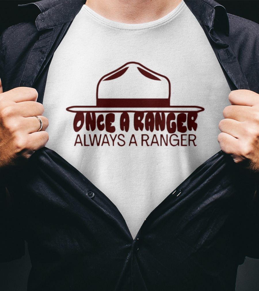 OSO Artists Orchard Once A Ranger Always A Ranger Hat T-Shirt