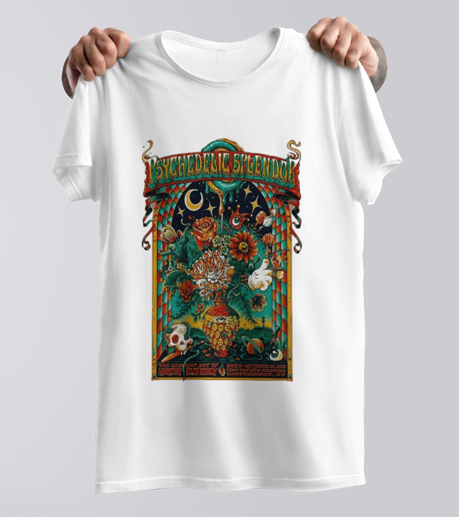 Psychedelic Splendor Asmita Winery Heaven Kennedy Mattatuck Museum June 13 September 20 2026 Waterbury Connecticut T-Shirt