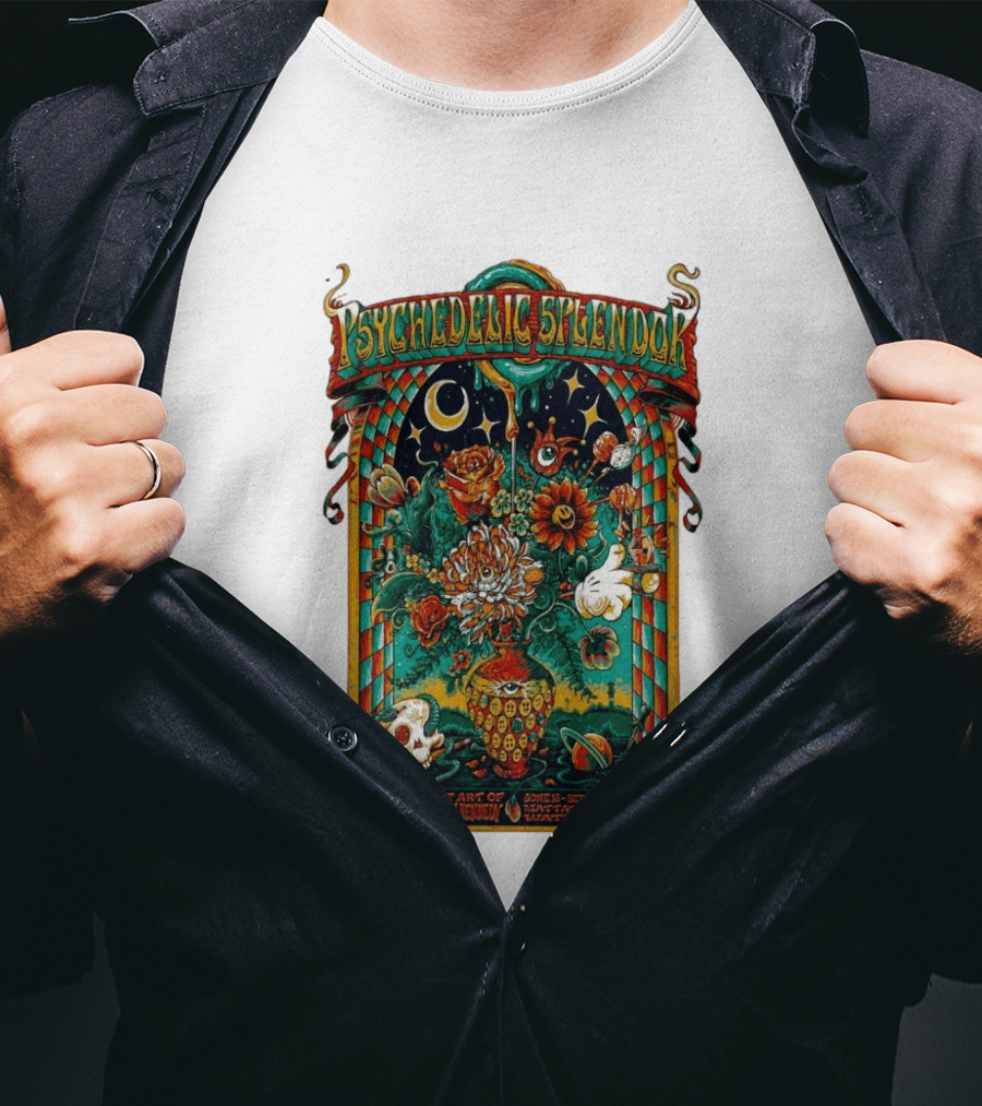 Psychedelic Splendor Asmita Winery Heaven Kennedy Mattatuck Museum June 13 September 20 2026 Waterbury Connecticut T-Shirt